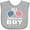 AC-Heather Grey, variant on Inktastic All American Boy USA Parade Boys Baby Bib