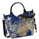 thumbnail image 5 of Bolso de bordado para el bolso de hombro para transportista para mujeres para el cumpleaños al aire libre deportes Azul profundo, 5 of 10