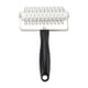 thumbnail image 1 of Rodillo para amasar pizza con ruedas de acero inoxidable | Accesorios para pizzas de cocina comercial | Evita burbujas de aire en la masa | Incluye 1 perforador de pizza, 1 of 1