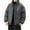Dark Gray-Athletic-Men, variant on Zedker Men's Winter Puffer Jacket Heavyweight Quilted Puffer Coat Full Zip Insulated Casual Jackets Windproof Padded Coats Trendy Green L