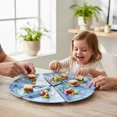 thumbnail image 3 of Set Infantil Melamina Bluey 6 Platos Pizza 22 cm, 3 of 7