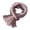 Pink, variant on Xinwanna Ladies Shawl Scarf Color-Blocking Pleated Design Versatile Scarf Autumn Winter Outdoors Commuting Long Scarf (Black)