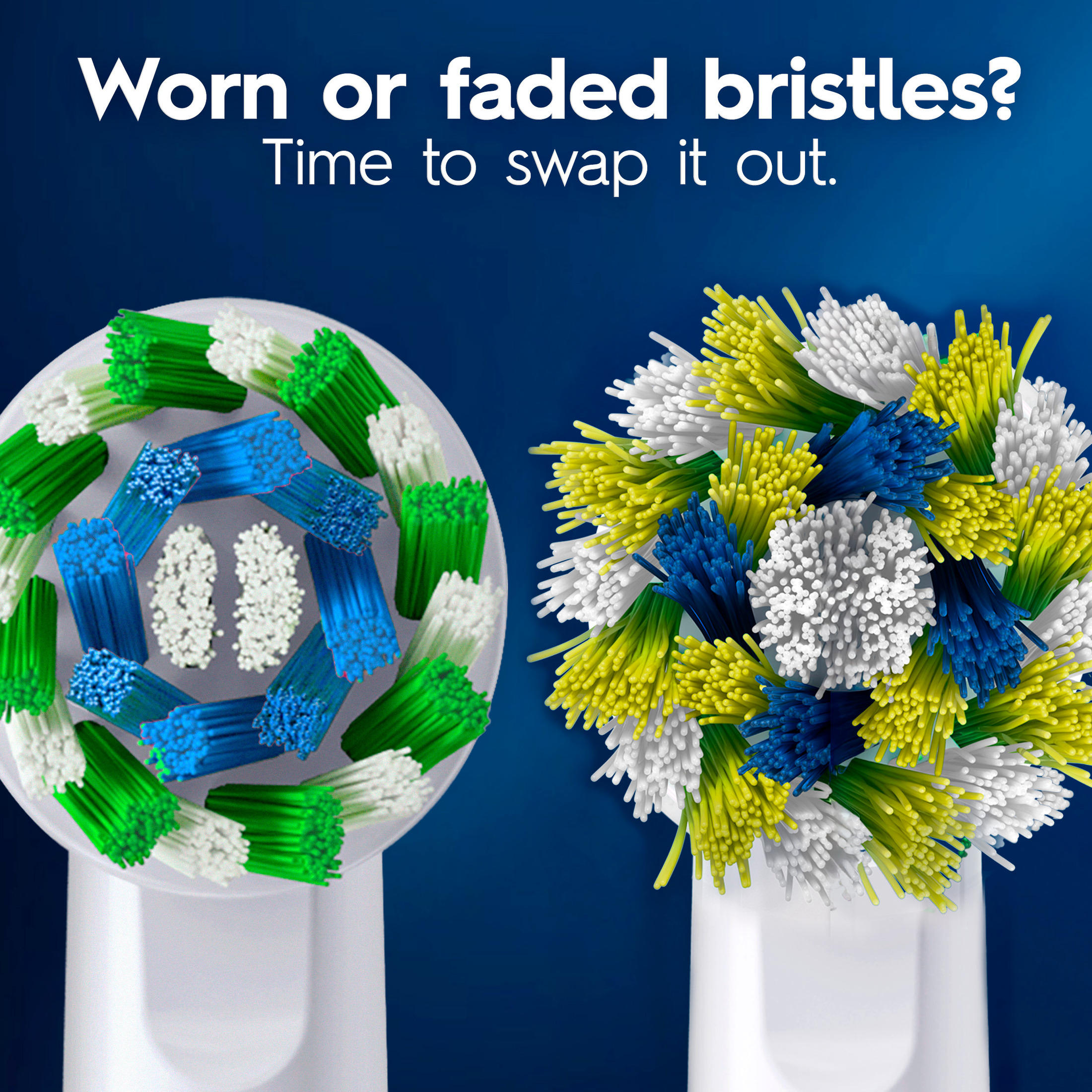Oral-B CrossActionX Replacement Brush Heads, 4-Pack photo 5