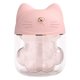 thumbnail image 1 of Ounissouiy Humidificador de aire, tamaño compacto, 2W, 120ml, USB, mano de obra, rociador de niebla, accesorios de oficina, Mini humidificadores, Humidificadores Rosado, 1 of 6