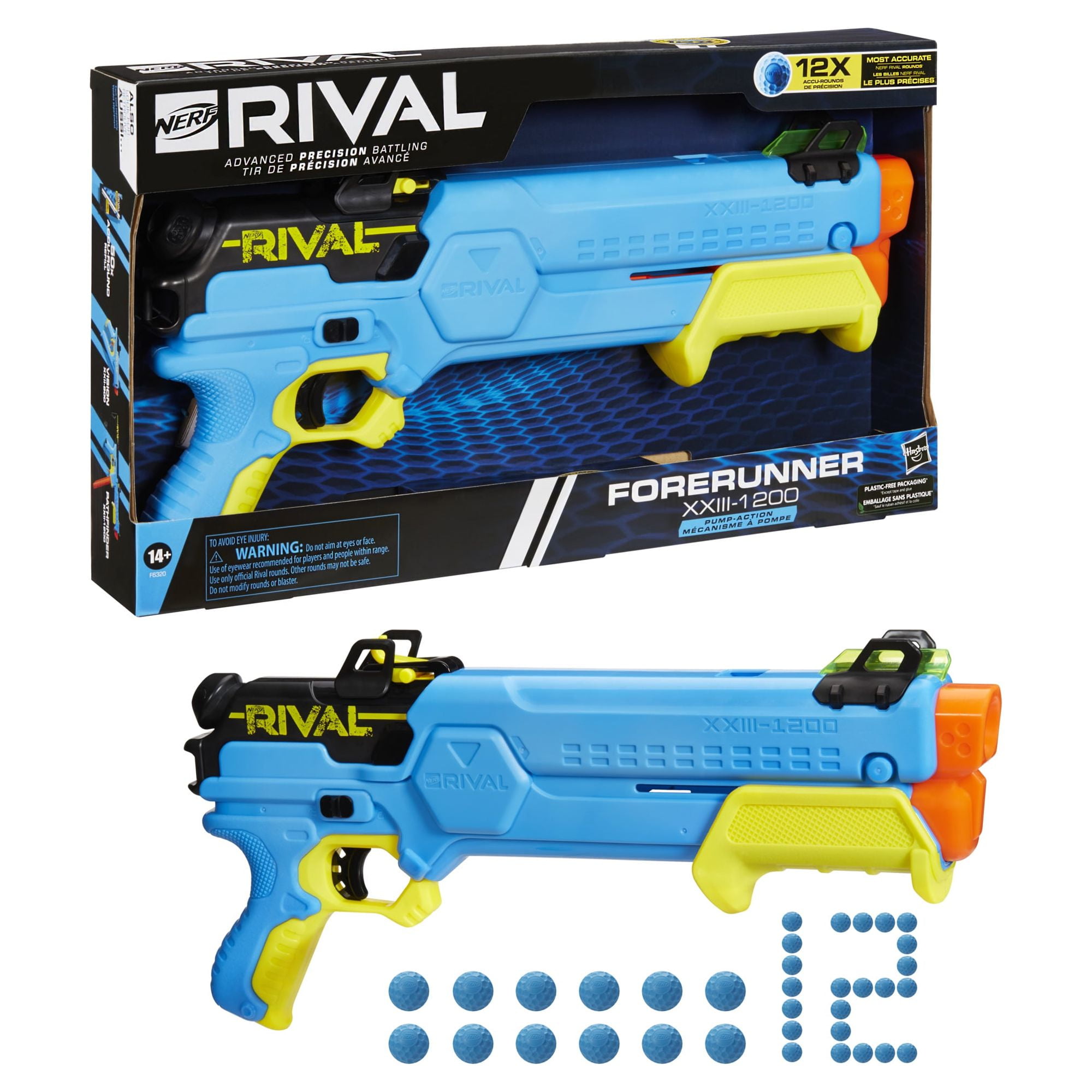 Nerf Rival Saturn XX 1000 Edge Series, High-Speed Ball Dart Nerf Rival Saturn XX 1000 Edge Series, High-Speed Ball Dart