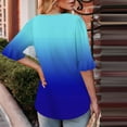 thumbnail image 4 of perfectbot Short Sleeve Blouses for Womens Summer Dressy Soft Square Neck Shirts Going Out Trendy ,S-XXL, 4 of 6