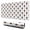 Doberman Ornament White, variant on 31.5x11.8 Inch Gaming Mouse Pad, Non-Slip Stitched Rubber Desk Mat for Desktop & Laptop,Doberman Pose White Pattern