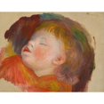 thumbnail image 2 of Pierre-Auguste Renoir 24x19 Gold Ornate Framed and Double Matted Museum Art Print Titled - Sleeping Child (circa 1895), 2 of 4