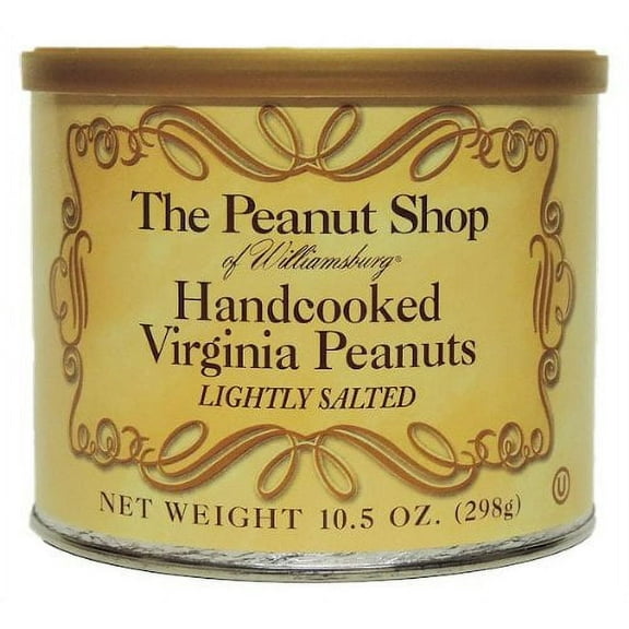 Virginia Peanuts Lightly Salted 10.5oz - The Peanut Shop of Williamsburg