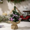 thumbnail image 4 of 7.9'' Mini Christmas Tree with Lights, Christmas Decoration Small Christmas Tree Luminous Christmas Ornaments Small Tree Lights Mini Christmas Tree, 4 of 8
