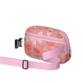 thumbnail image 2 of Fanny Packs for Women Fashion Waist Packs Bag with Adjustable Strap Strawberry Bow Hands Free Running Belt for Jogging for Travel Daily Leisure Strawberry Bow, 2 of 7
