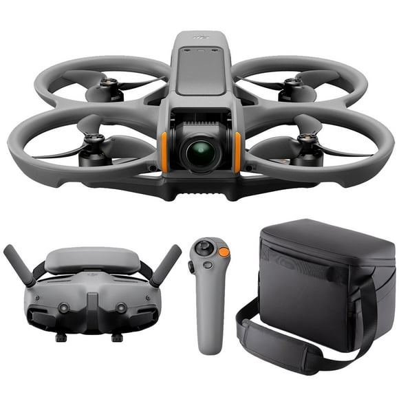 Drone DJI Avata 2 Fly More Combo (3 Baterias) DJI Goggles 3 4K/60FPS Distancia 13KM 23 Min Vuelo