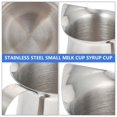 thumbnail image 3 of 1Pc Milk Jug Sauce Cup Stainless Steel Milk Cup Practical Stainless Steel Coffee Cup, 3 of 4