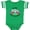 Football Green and White, variant on Inktastic My 1st Dia De Los Muertos with Sugar Skulls and Flowers Boys or Girls Baby Bodysuit