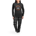 thumbnail image 4 of CafePress - Cicadas Have The Day You Deserve Periodical Cicada - Women's Long Sleeve Charcoal Gray Pajamas, 4 of 7