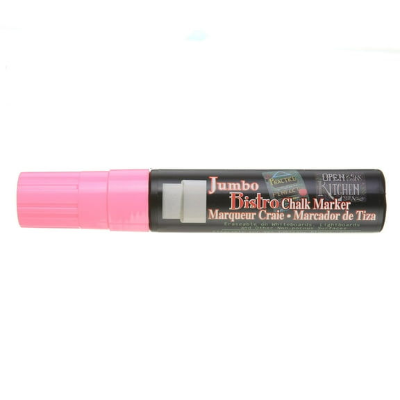 Uchida Bistro Chalk Marker, Jumbo, Fluorescent Pink