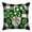 C, variant on D Irish Shamrock Themed Pillow Cover D For Sofa And Bed Decor 17.7X17.7Inch