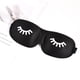 thumbnail image 5 of Máscara para dormir opaca con cuatro opciones - Máscara para ojos que no daña las pestañas - Funda para dormir de viaje para hombres y mujeres - Diseño contorneado para un sueño profundo - C, 5 of 5