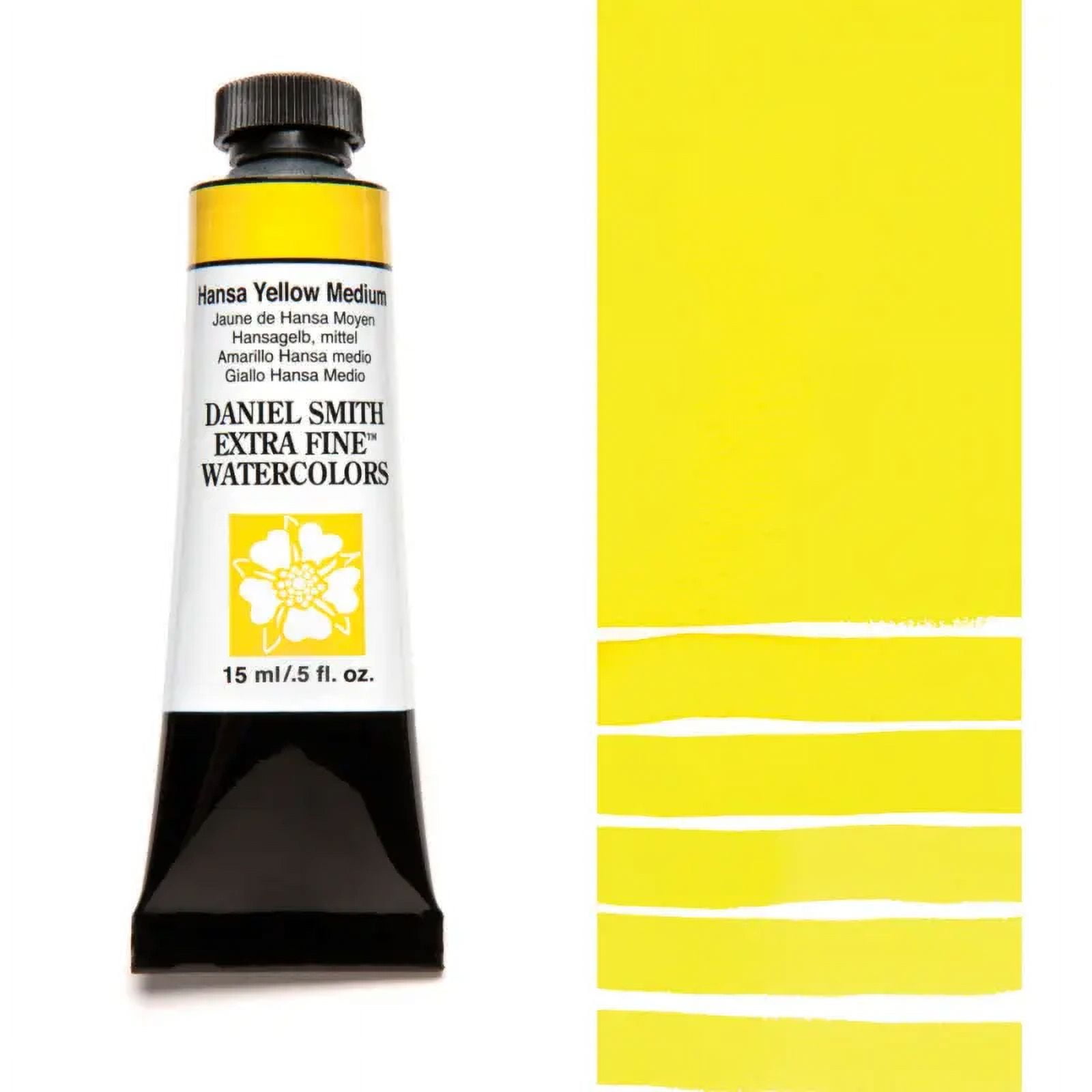 Daniel Smith Extra Fine Watercolor, 15 ml, Hansa Yellow Medium