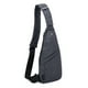 thumbnail image 4 of EeaseMX 1 mochila deportiva de pecho para hombre, bandolera, informal, para deportes al aire libre (negro), 4 of 7