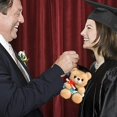 thumbnail image 4 of Moocorvic Graduation Bear Class of 2025 Graduation Plush Bear Gift Kindergarten Stuffed Animal Doll Graduation Gifts for Her 7.1 Inch, 4 of 7