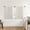 Cream Beige-42"W x 24"L (Pack of 2), variant on Linen Half Door Curtafor Window Set Of 2 Blackout Short 40 Inch Length Small Front Glkitchen