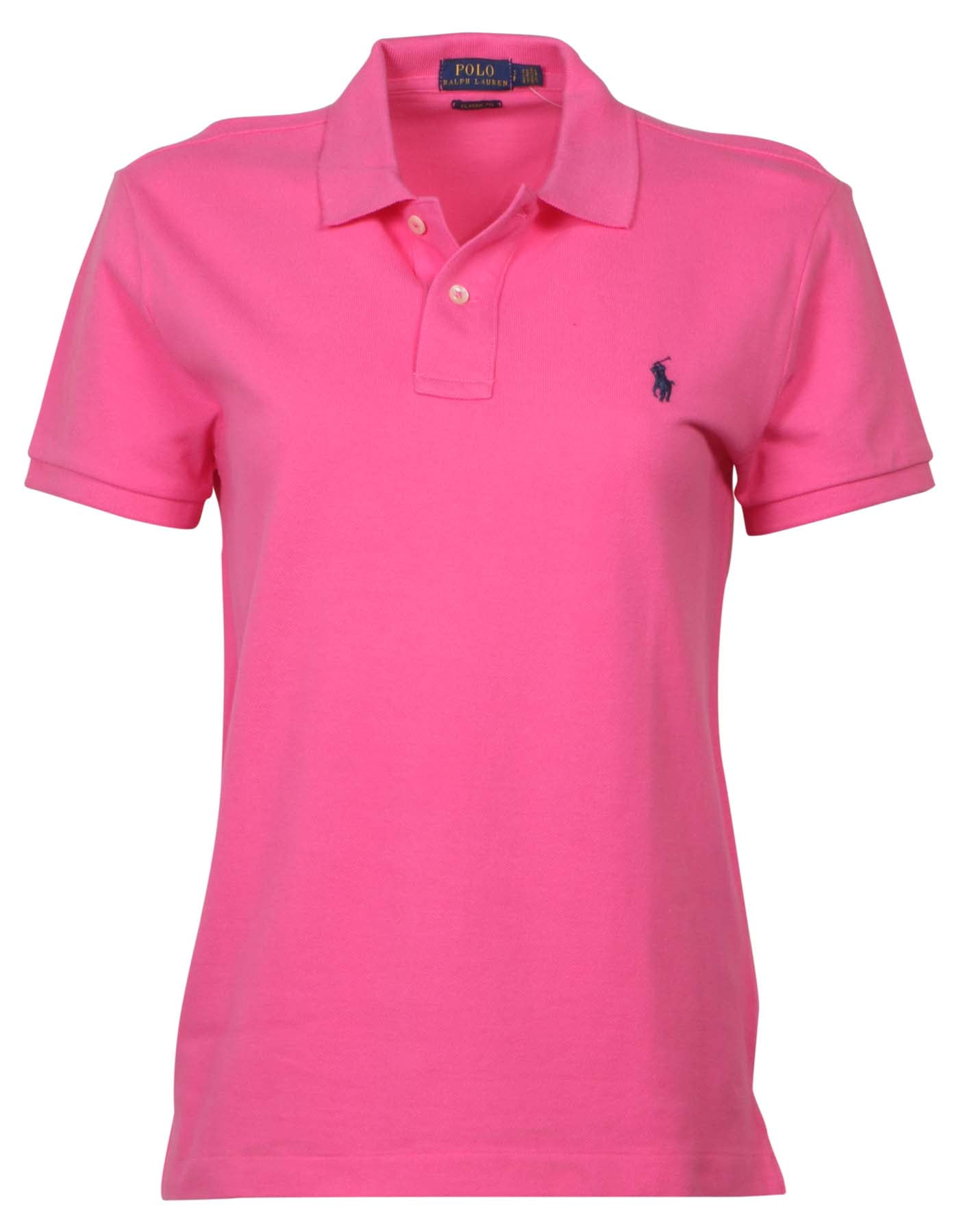 Polo RL Women's Classic Fit Mesh Pony Shirt (Pink, XLarge)