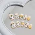 thumbnail image 4 of RAGUPEL 24Pcs Press on Nails for Kids,Cute Corgi Kids Nails,Jelly Glue Does Not Damage Nails Press on Nails,Style1, 4 of 6