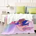 thumbnail image 5 of Billie bust Up Flannel Blanket Soft Bed Sofa Throw Birthday Gift All Season Use, 5 of 8