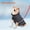 Gray No Battery, variant on SNOW DEER Heated Dog Warm Coat - Winter Jacket with Power Bank, Outdoor Apparel Vest Indoor Warm Clothes Coat Heated Dog Clothes