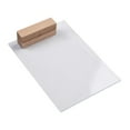 thumbnail image 3 of Blank Clear Acrylic Table Sign Reception Stand Wedding Display Plaque Holder DIY, 3 of 7