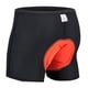 thumbnail image 3 of Ciclismo 3D Pantalones Cortos Acolchados Bicicleta Ciclismo Ropa Interior Pantalones Cortos Ajustados Naranja 3XL Sunnimix Pantalones cortos de ciclismo para hombre, 3 of 8