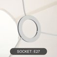thumbnail image 5 of LABELEPH Beige Linen Lamp Shade for Table Lamp Elegant Half Round Design Soft Lighting for Home, 5 of 5