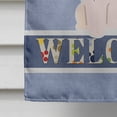 thumbnail image 4 of Caroline's Treasures BB5686CHF Pekingnese Black White Welcome Flag Canvas House Size , Large, multicolor, 4 of 4