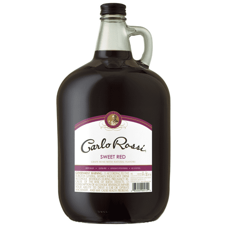 Carlo Rossi Sweet Red Wine, 4L Bottle