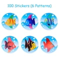 thumbnail image 3 of Tropical Fish Stickers Multi 100Pcs 1.5 x 1.5In, 3 of 8