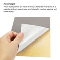 thumbnail image 4 of Unique Bargains Self-Adhesive Velvet Patches Repair Patches Grey 58'x8', 4 of 5