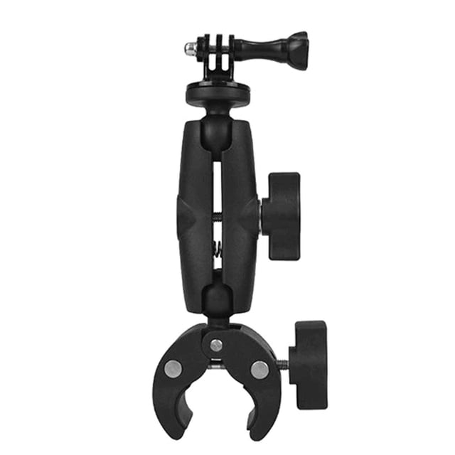 Soporte para teléfono con cabeza de 1 pulgada y abrazadera de 25 mm para motocicleta Accesorio universal para motocicleta con abrazadera resistente y soporte para teléfono móvil