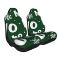 thumbnail image 2 of Cauagu Ho Ho Ho A Print Car Seat Covers,Universal Automotive Seat Covers Car Seat Protectors Easy to Install Car Cover Car Accessories Auto rucks Van & SUV-2 PCS, 2 of 9