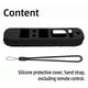 thumbnail image 2 of Cubierta de control remoto de silicona suave con cordón anticaída para Roku Ultra 2022 TV Ndcxsfigh Para estrenar, 2 of 7