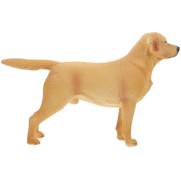 KAKOWELY dog model Lifelike Dog Model Dog Statue Desktop Dog Sculpture Decor Dog Statue Vivid Dog Model6.3"X3.94"X1.73"