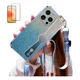 thumbnail image 1 of Funda Para iPhone 16 Pro Max Plus Polvo Flash De Pulsera+mic, 1 of 8