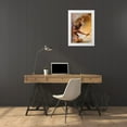 thumbnail image 3 of Lund, Denton 14x18 White Modern Wood Framed Museum Art Print Titled - The Hunters, 3 of 4