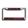 thumbnail image 1 of Tampa Bay Buccaneers Laser Cut Chrome License Plate Frame, 1 of 1