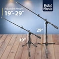 thumbnail image 2 of Soporte para micrófono Hola! Música HPS-101KD con altura ajustable, 2 of 7