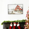 thumbnail image 2 of Holiday Time Painting House Wall Decoration, 18 inch Length, multi colour, 2 of 4