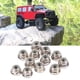 thumbnail image 1 of Tuerca antideslizante RC, 12 piezas de 4 mm, Tuerca de Bloqueo de Rueda RC, Tuerca de Bloqueo de neumilar antideslizante de metal, Accesorio de Realización para axial scx10, 1 of 7