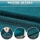 thumbnail image 2 of Fundas para sillas 4 Piezas, Funda elástica para Silla de Comedor Protector de Silla Moderno Lavable para decoración Fiesta Banquetes Oficina Hotel(Azul Pavo Real), 2 of 5