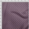 thumbnail image 4 of oneOone Viscose Chiffon Violet Fabric Damask Sewing Material Print Fabric By The Yard 42 Inch Wide, 4 of 5