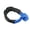 Blue, variant on 41,000 Lbs Break Strength Synthetic Soft Shackle 1/2" X 22 Inch Rugged Shackles With Protective Sleeve For Vehicle Recovery ,Easy to Carry
